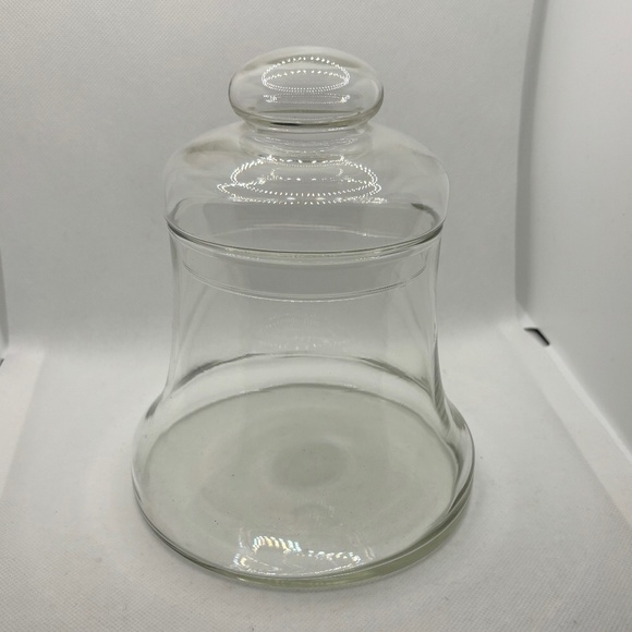 Libbey, Clear Glass Bell Candy Jar with Lid, Circa 1970s - Picture 1 of 5